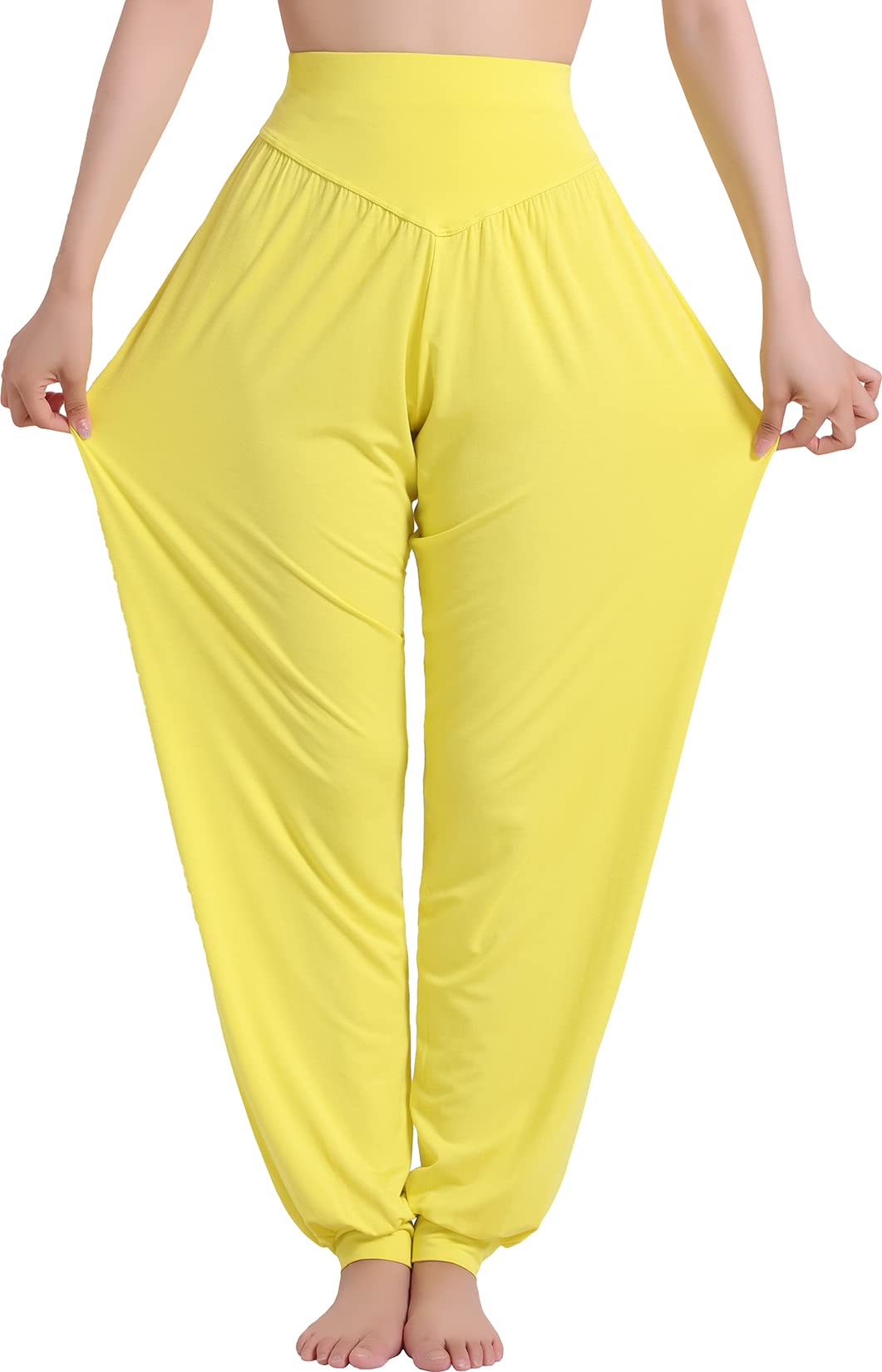 Hoerev Women Super Soft Yoga Pants Dance Trousers Lounge Pant