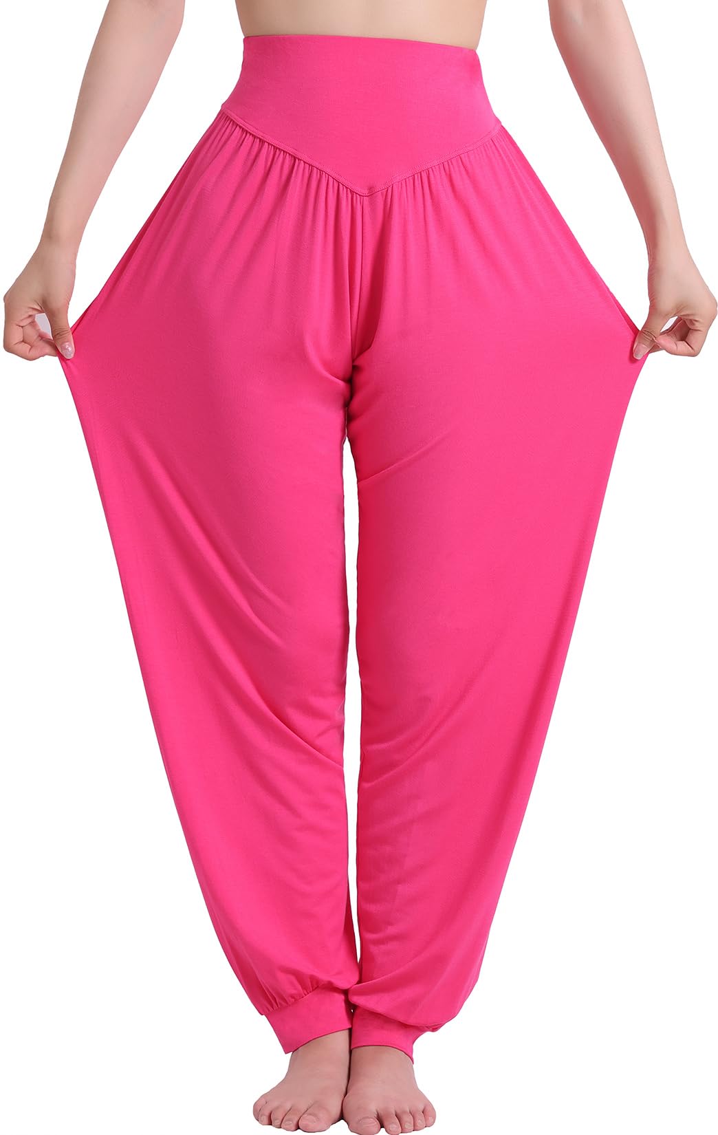 Hoerev Women Super Soft Yoga Pants Dance Trousers Lounge Pant